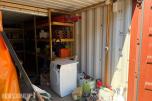 20 fots stålcontainer med innredning og utstyr