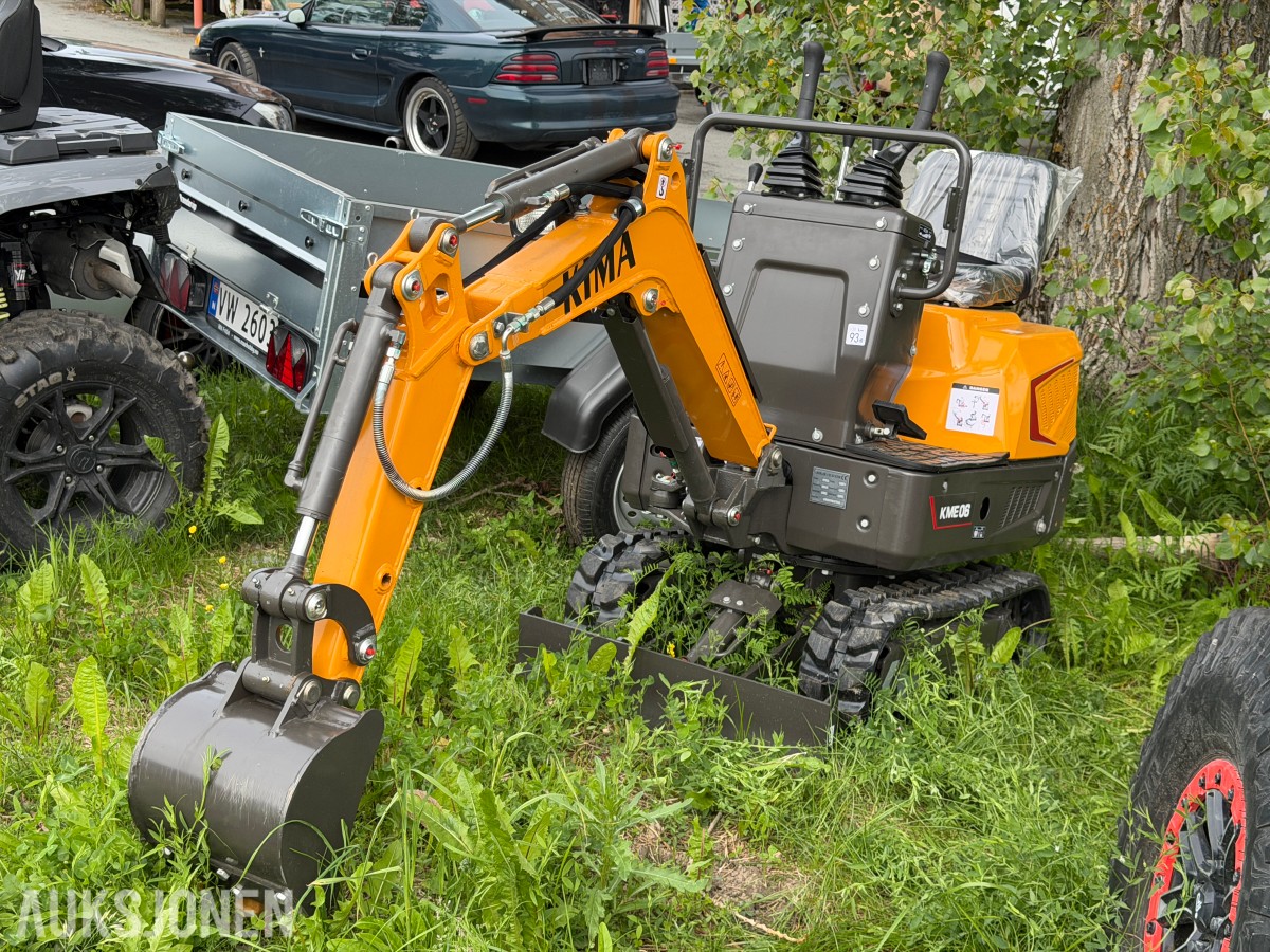 2026 KIMA KME06 minigraver – ny og ubrukt– 610 kg