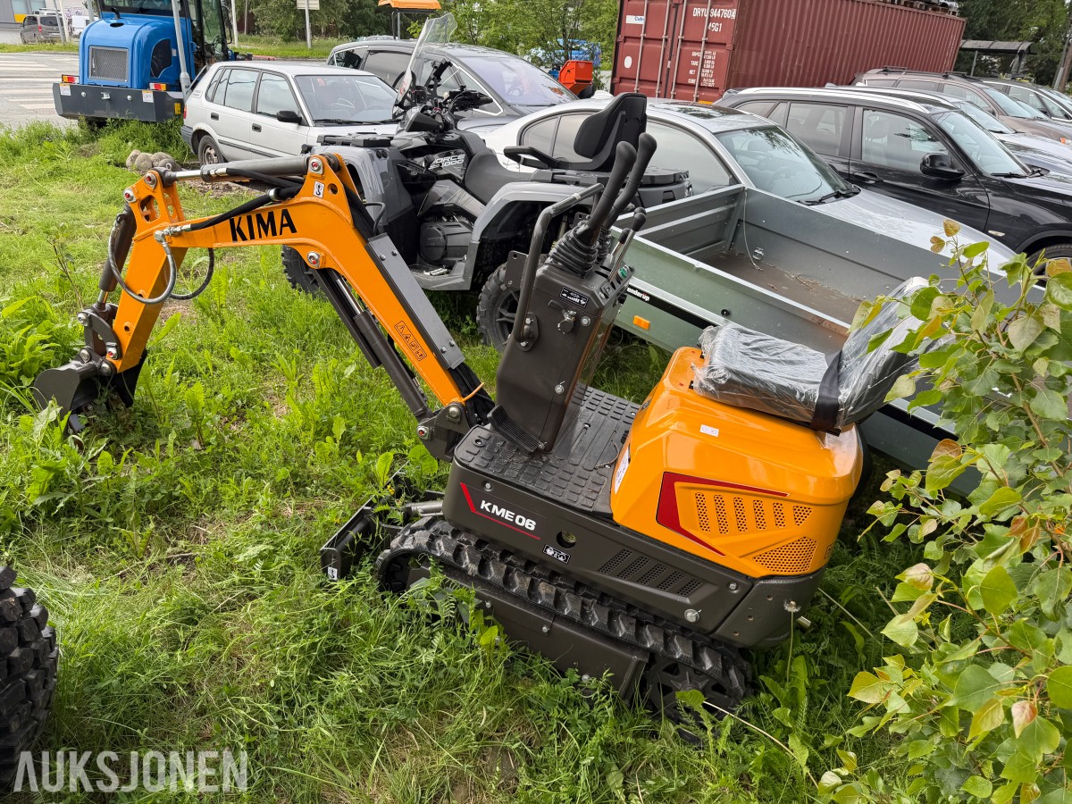 2026 KIMA KME06 minigraver – ny og ubrukt– 610 kg