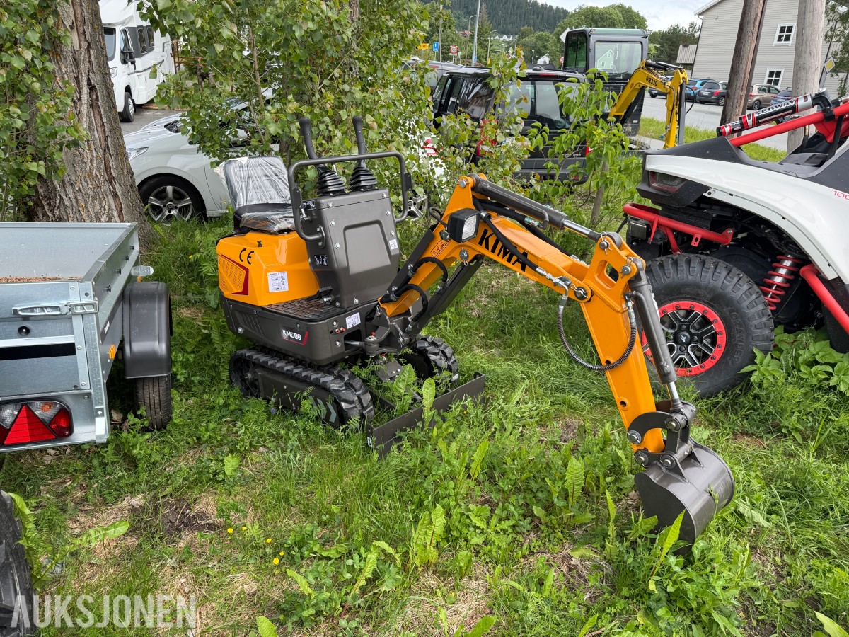 2026 KIMA KME06 minigraver – ny og ubrukt– 610 kg