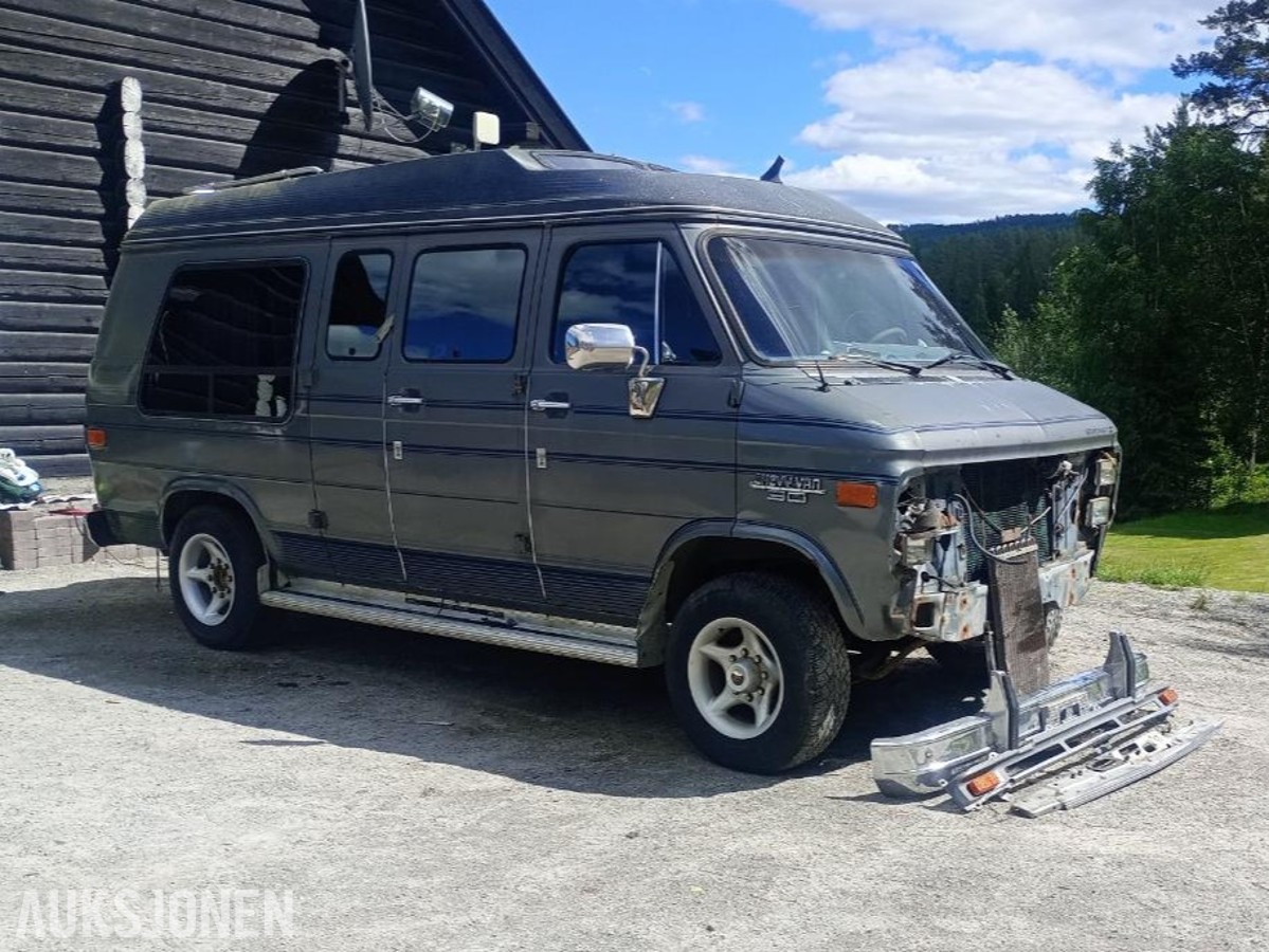 1988 Chevrolet Starcraft G30, 65042km, Reparasjonsobjekt/prosjekt