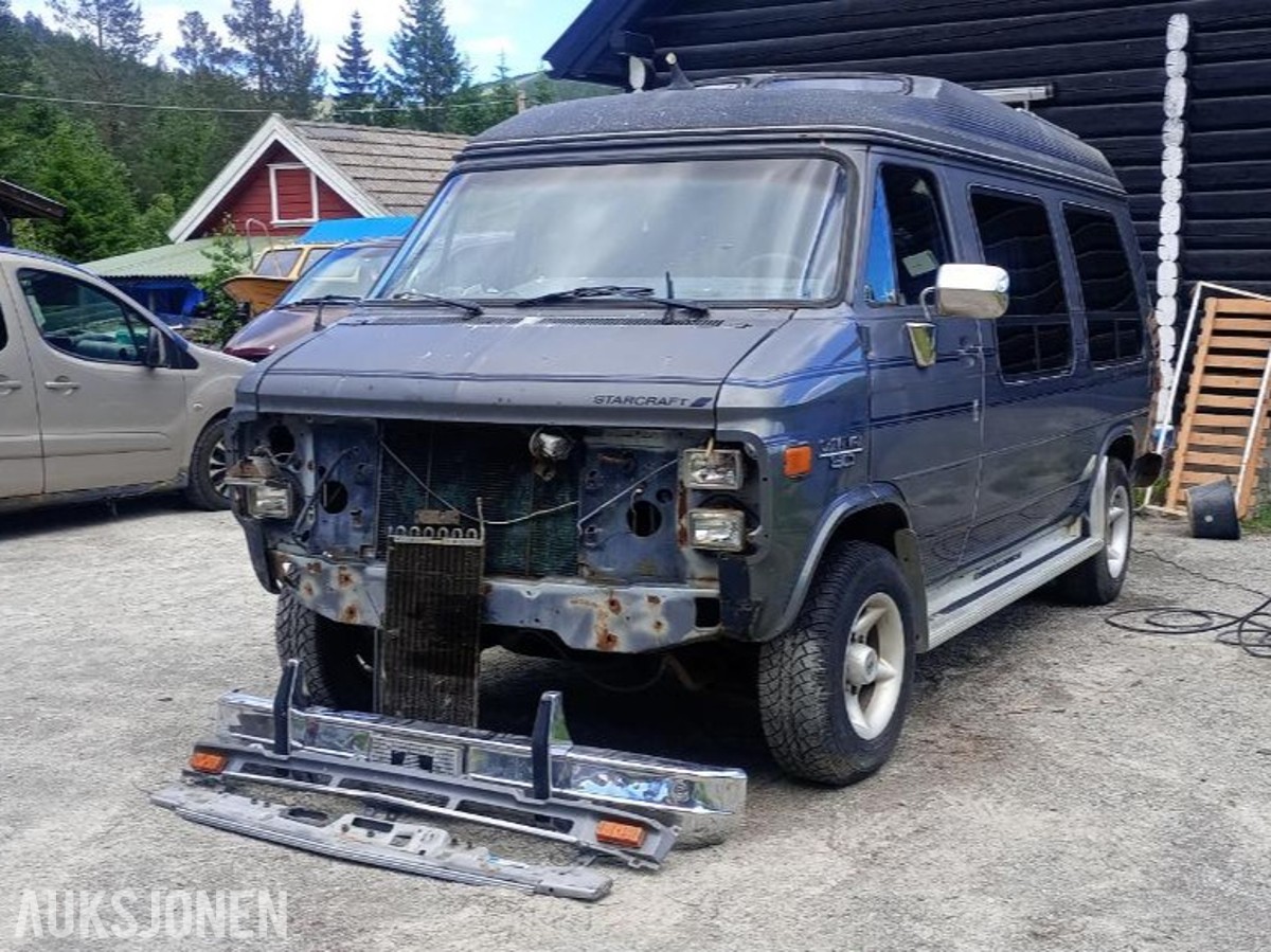 1988 Chevrolet Starcraft G30, 65042km, Reparasjonsobjekt/prosjekt