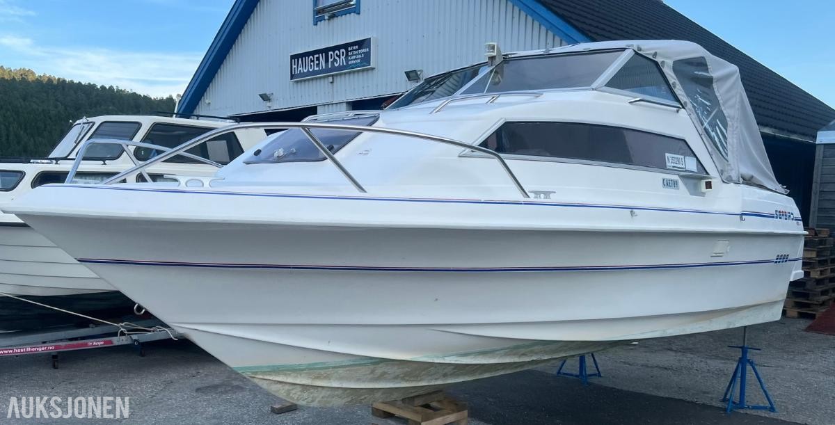 1985 Skibsplast Seabird 2000  båt med honda 90hk