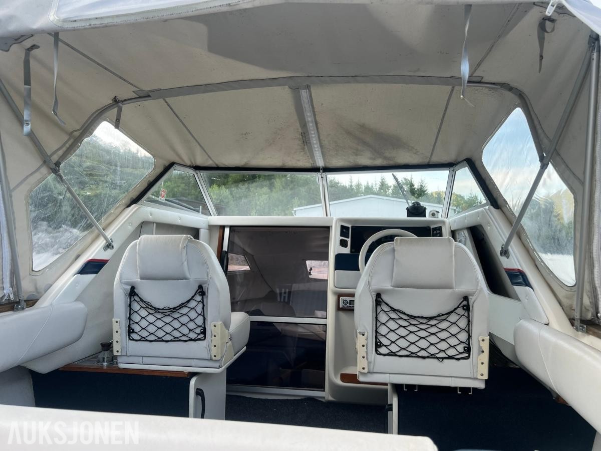 1985 Skibsplast Seabird 2000  båt med honda 90hk
