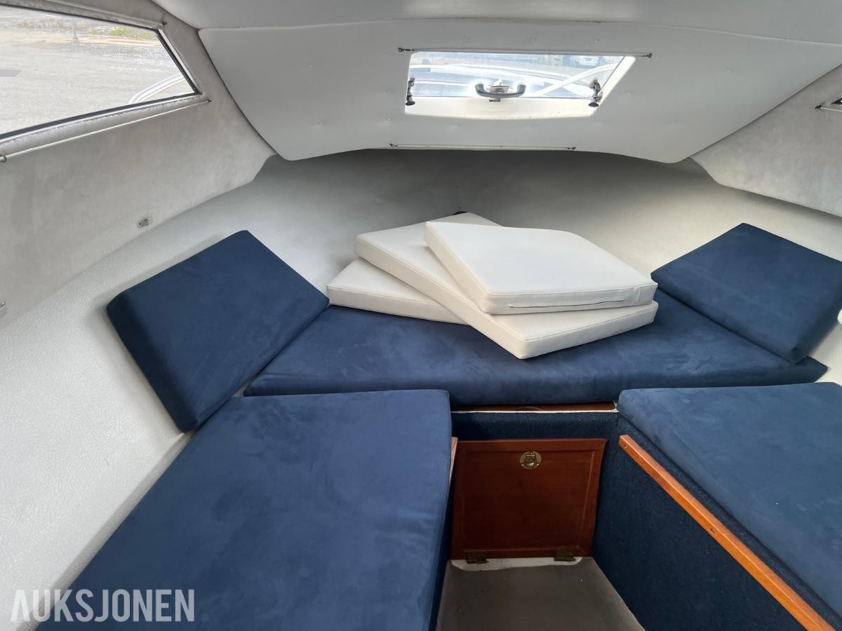 1985 Skibsplast Seabird 2000  båt med honda 90hk