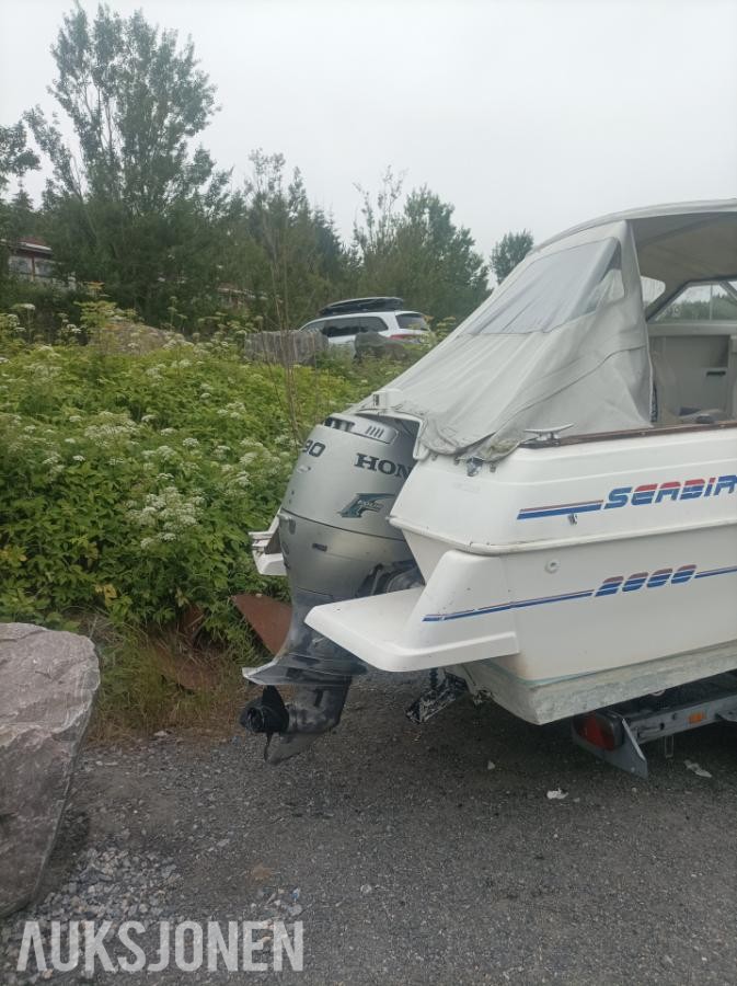 1985 Skibsplast Seabird 2000  båt med honda 90hk
