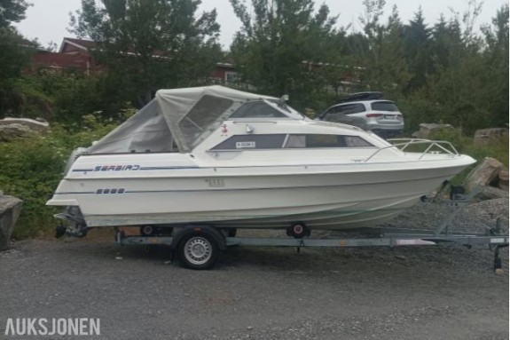 1985 Skibsplast Seabird 2000  båt med honda 90hk