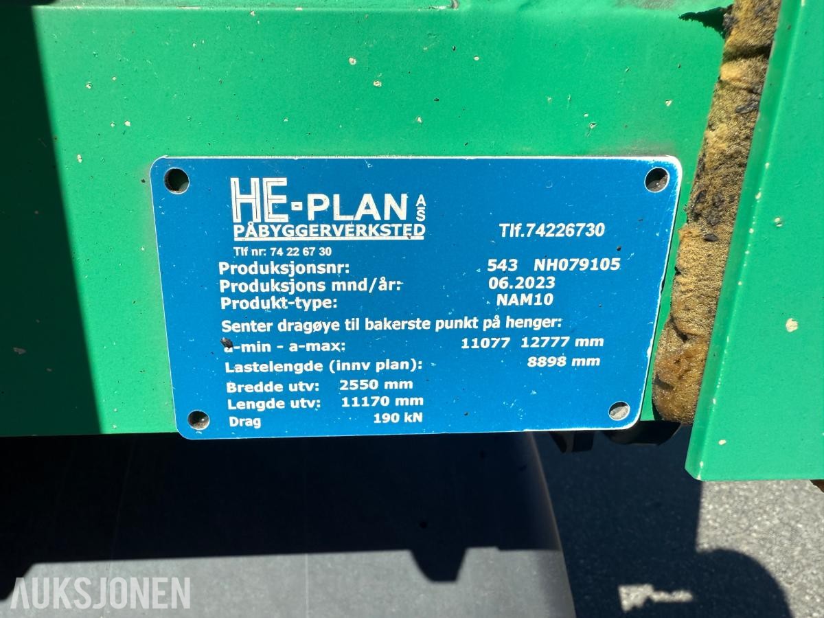 2023 Scania R590 XT Med He-Plan Fliskassehenger