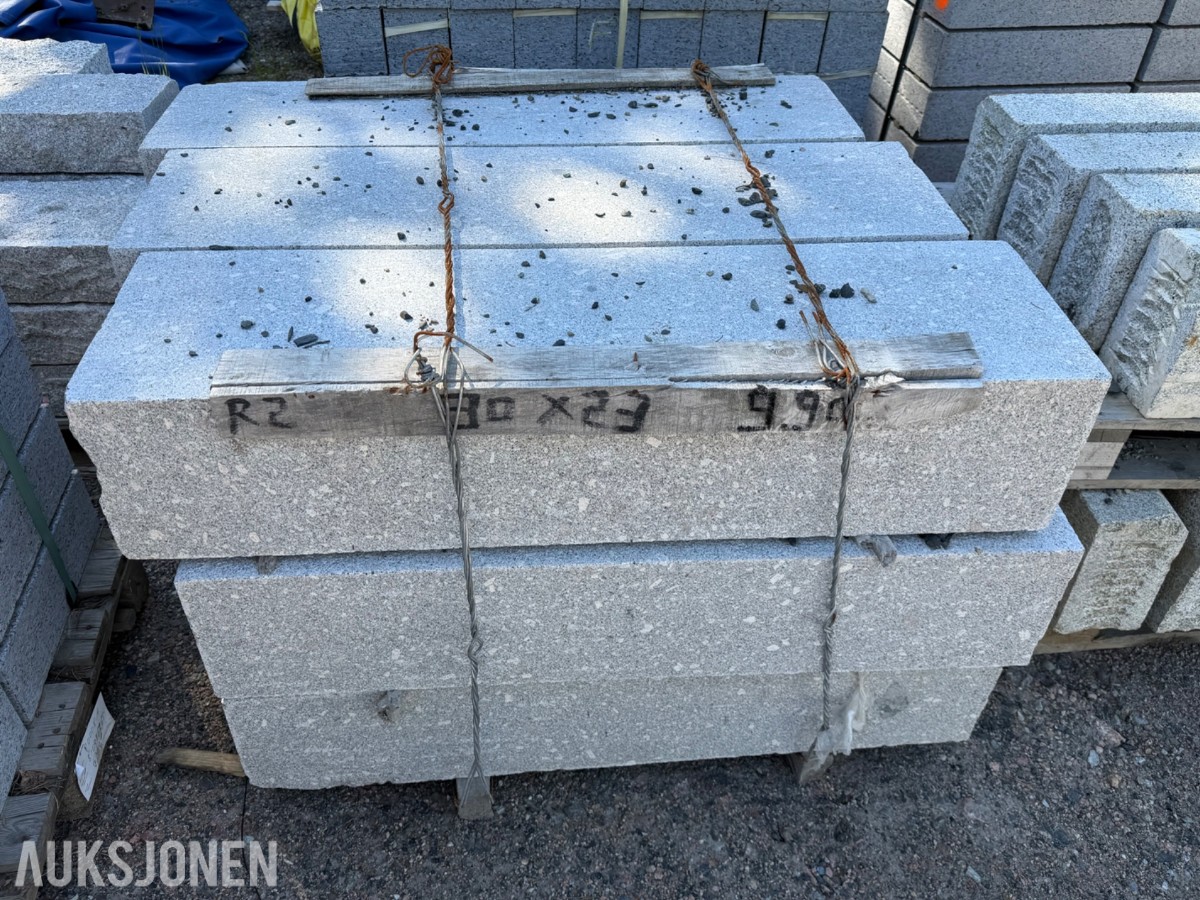 Granittheller – 9 stk
