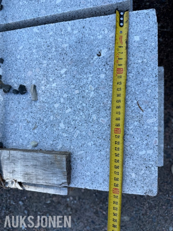 Granittheller – 9 stk