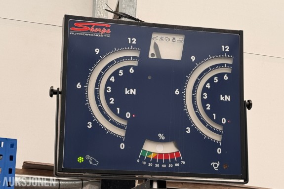 2013 Sherpa Autodiagnostik BPS-Kompakt 3.5 bremseprøver / bremsetester - for kjøretøy opptil 7,5 tonn - Komplett