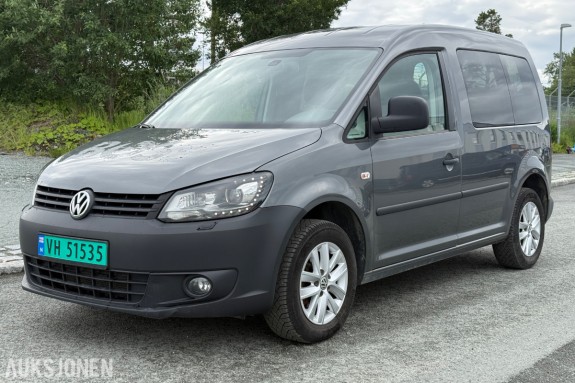 2013 Volkswagen CADDY 1.6 D 102 HK HENGERFESTE VARMER CRUISE KOMFORTVEGG 
