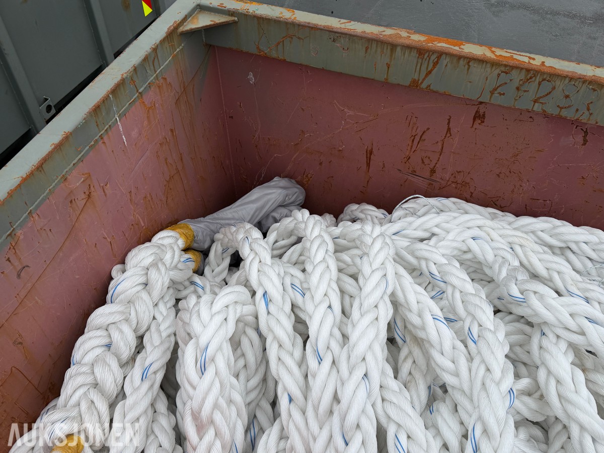 Kraftig Trosse / plasttau 65 mm – ca. 150 meter - estimert lengde