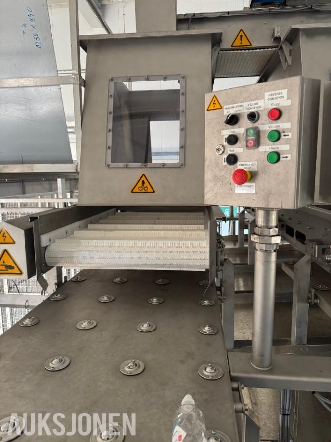 Komplett inntakslinje for prosessering av marine råvarer, Rustfritt utførelse