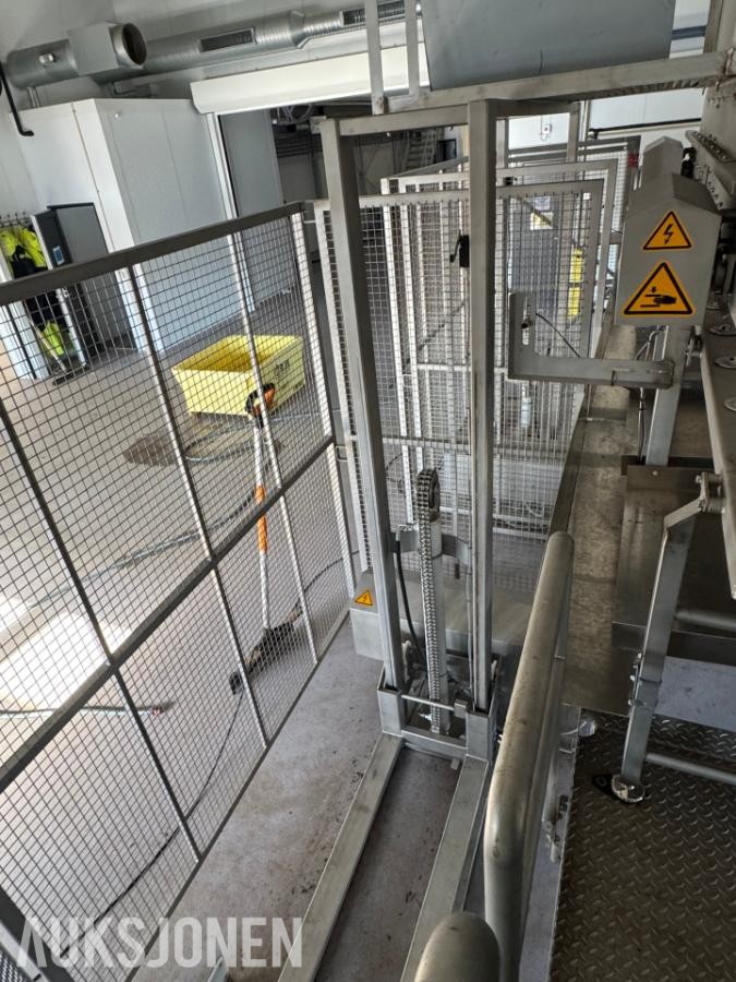Komplett inntakslinje for prosessering av marine råvarer, Rustfritt utførelse