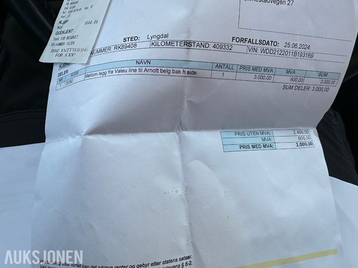 2015 Mercedes-Benz E-Klasse, E220D 170HK,EU-OK 8-2027,SKINN, 436000KM