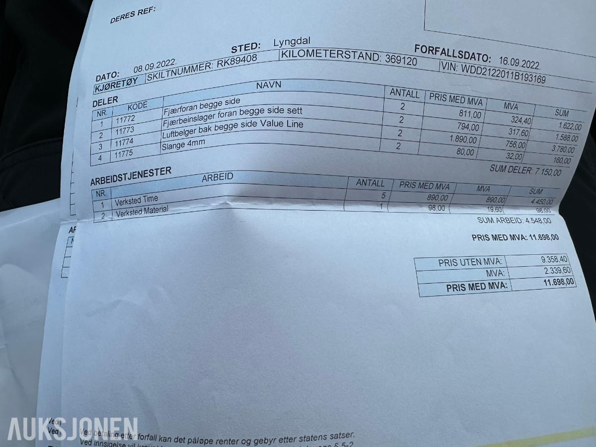 2015 Mercedes-Benz E-Klasse, E220D 170HK,EU-OK 8-2027,SKINN, 436000KM