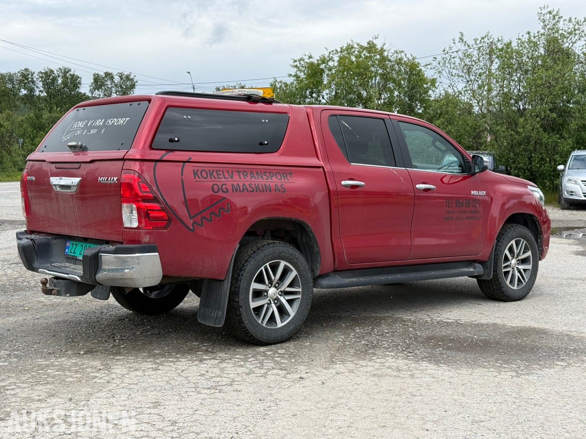 2019 Toyota HiLux, 2,4 150hk 4WD aut 4d, 192000km