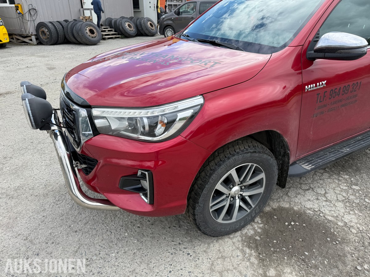 2019 Toyota HiLux, 2,4 150hk 4WD aut 4d, 192000km