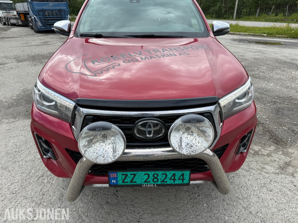 2019 Toyota HiLux, 2,4 150hk 4WD aut 4d, 192000km