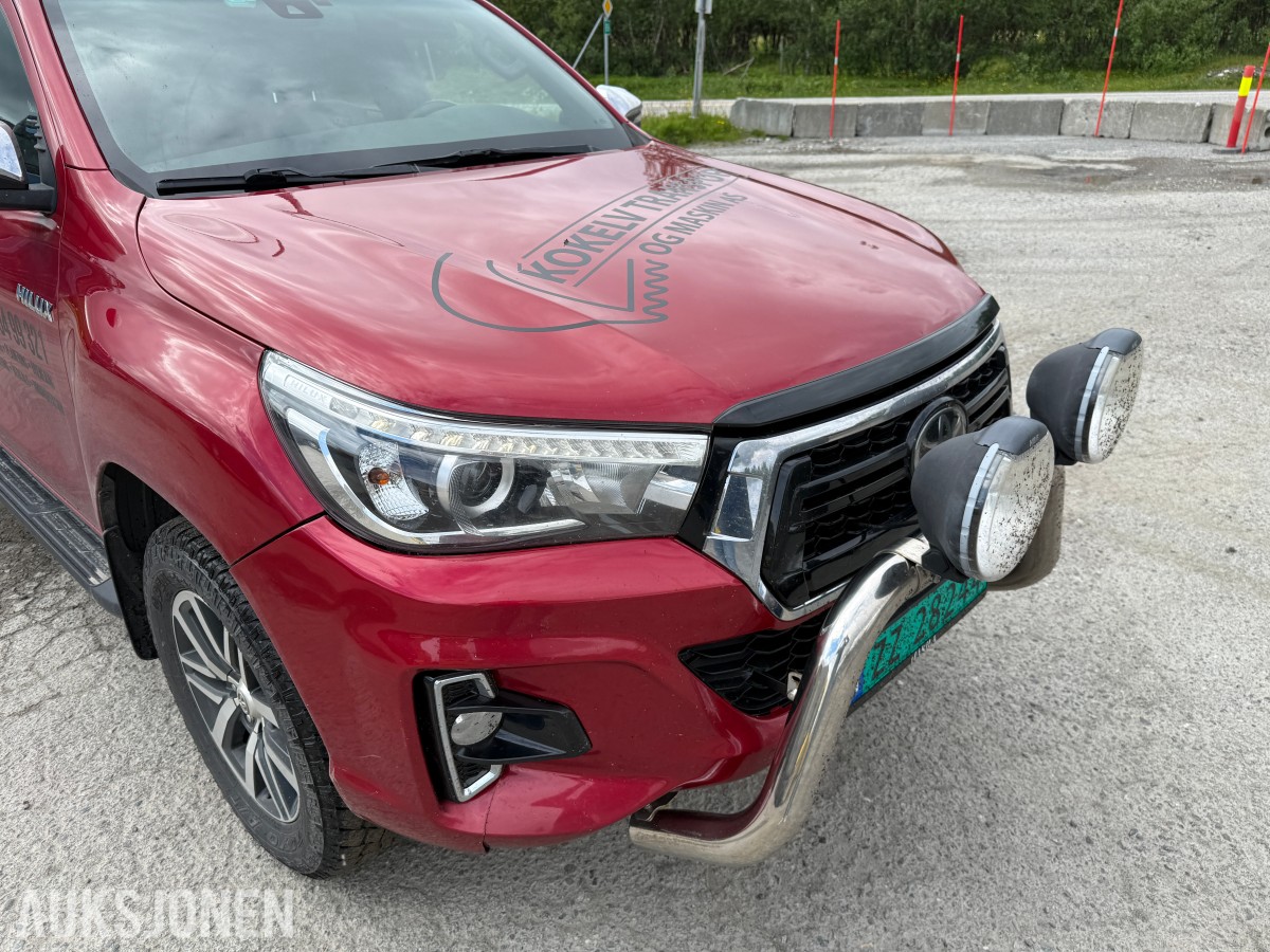2019 Toyota HiLux, 2,4 150hk 4WD aut 4d, 192000km