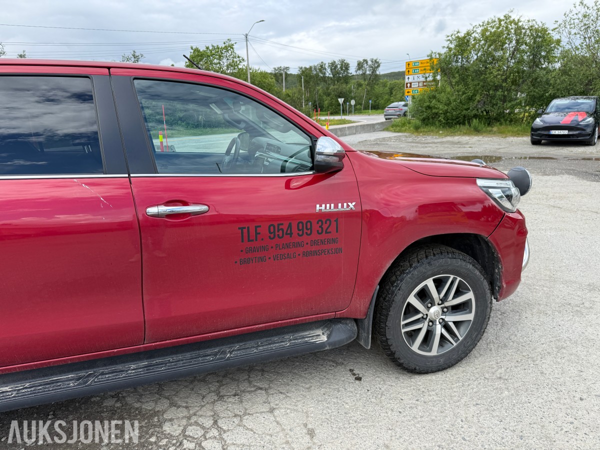 2019 Toyota HiLux, 2,4 150hk 4WD aut 4d, 192000km