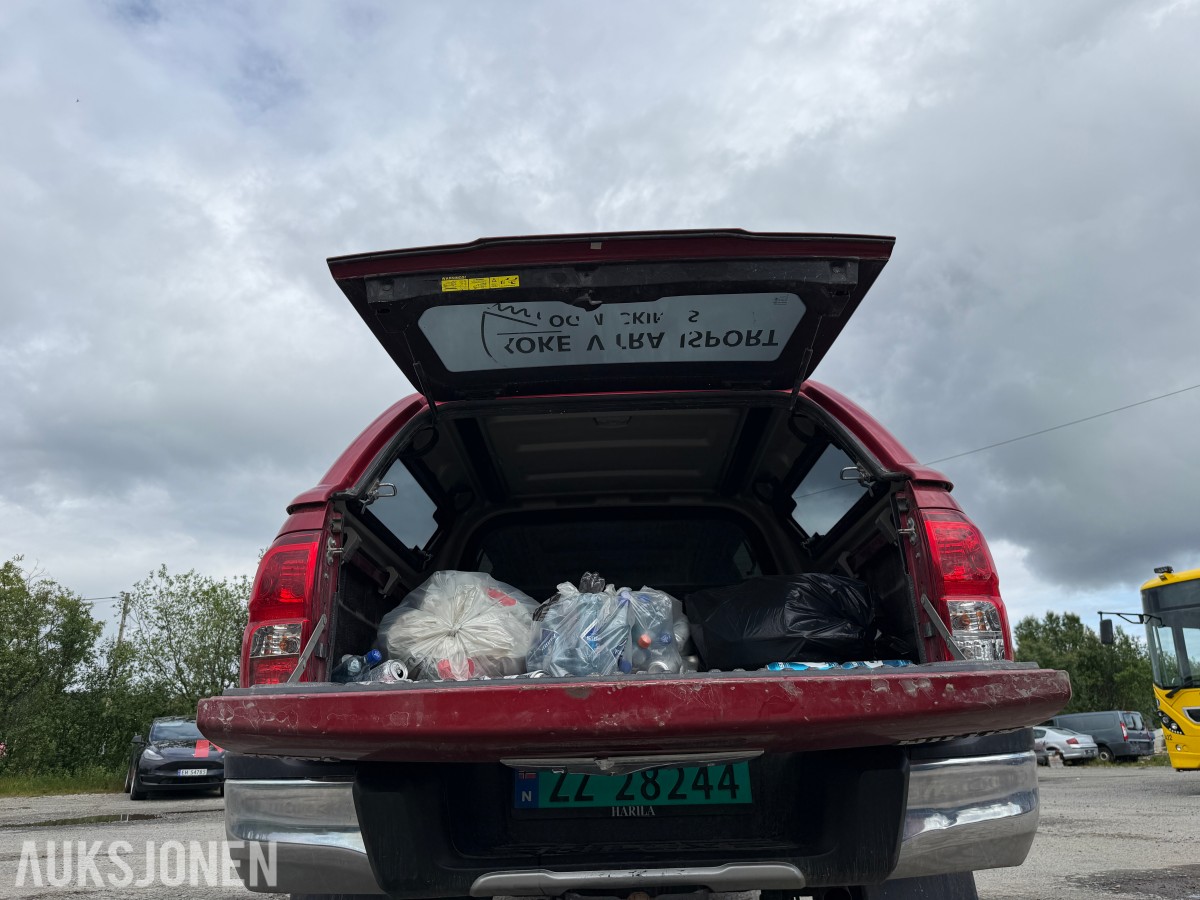 2019 Toyota HiLux, 2,4 150hk 4WD aut 4d, 192000km