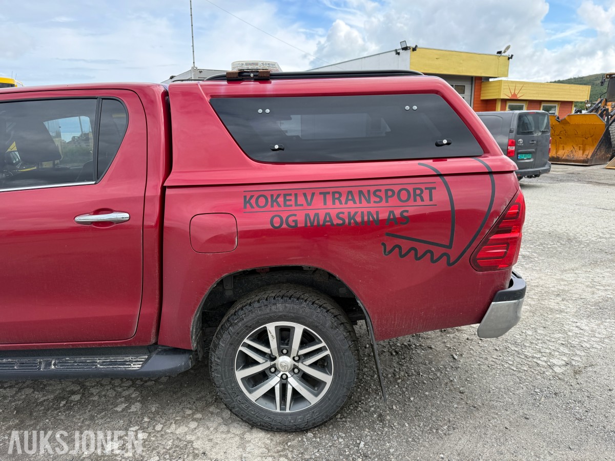 2019 Toyota HiLux, 2,4 150hk 4WD aut 4d, 192000km