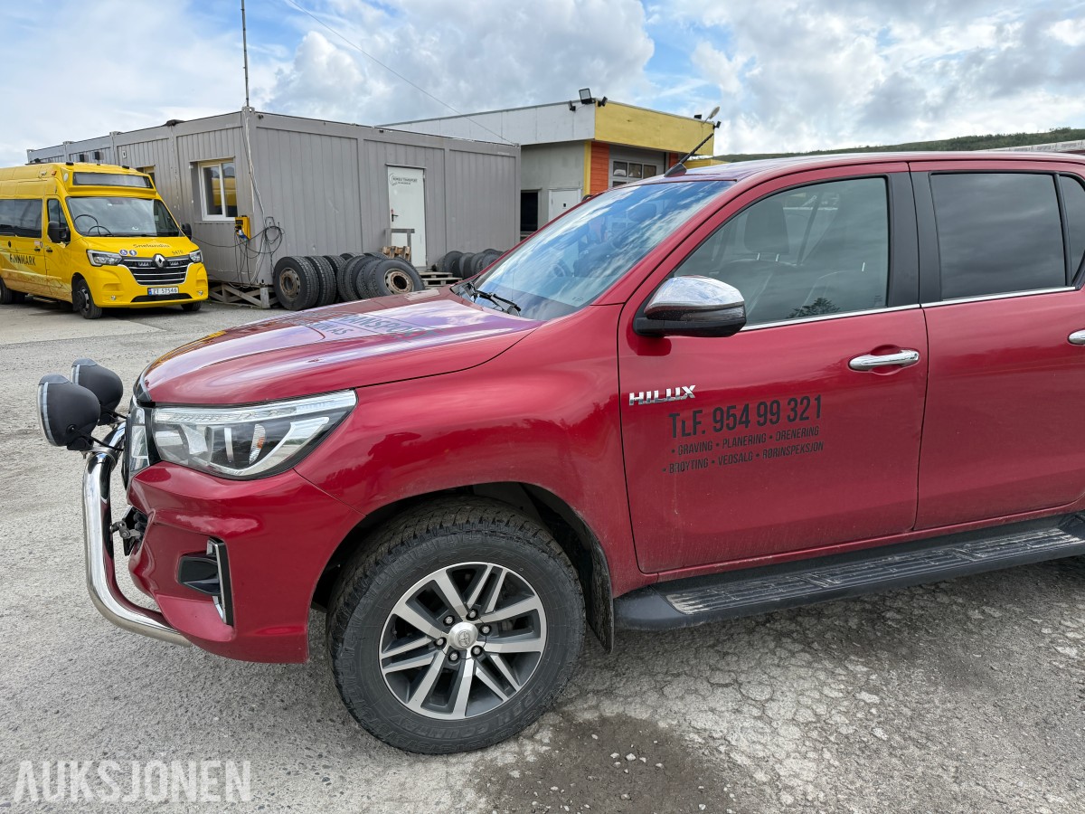 2019 Toyota HiLux, 2,4 150hk 4WD aut 4d, 192000km