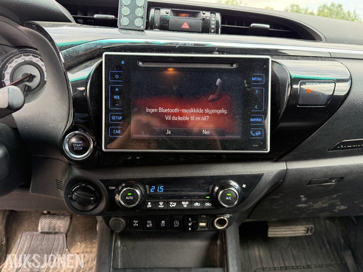 2019 Toyota HiLux, 2,4 150hk 4WD aut 4d, 192000km