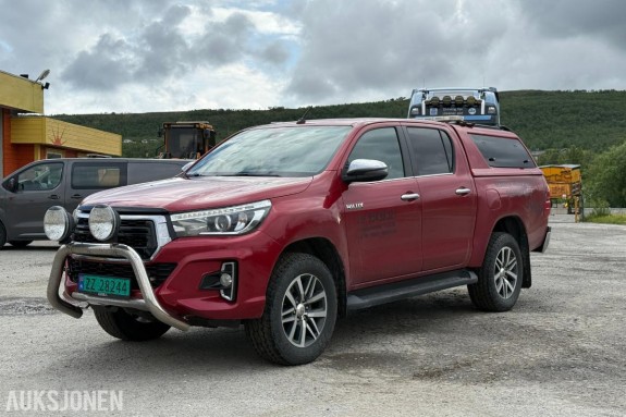 2019 Toyota HiLux, 2,4 150hk 4WD aut 4d, 192000km
