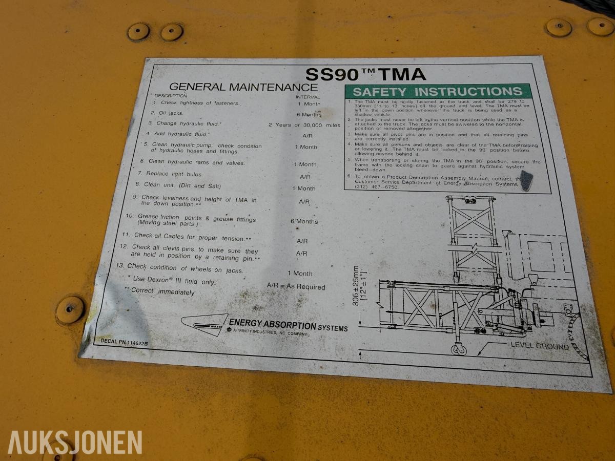 TMA SS90 støtpute for lastebil