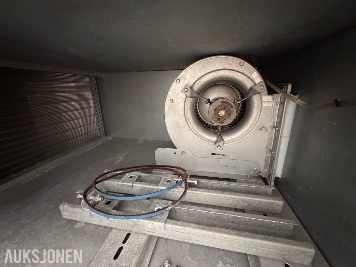 Fläkt og ABB ventilasjonsaggregat med varmegjenvinning