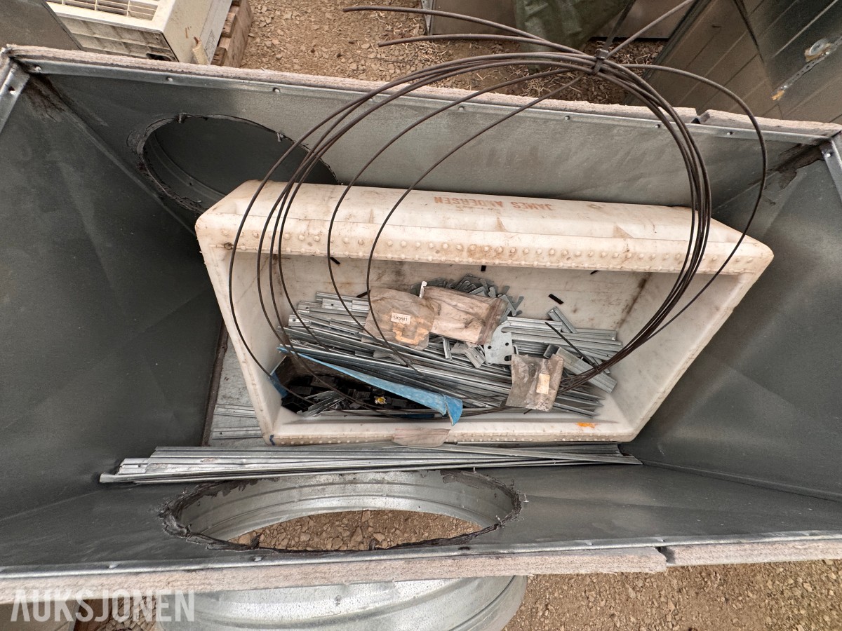 Fläkt og ABB ventilasjonsaggregat med varmegjenvinning