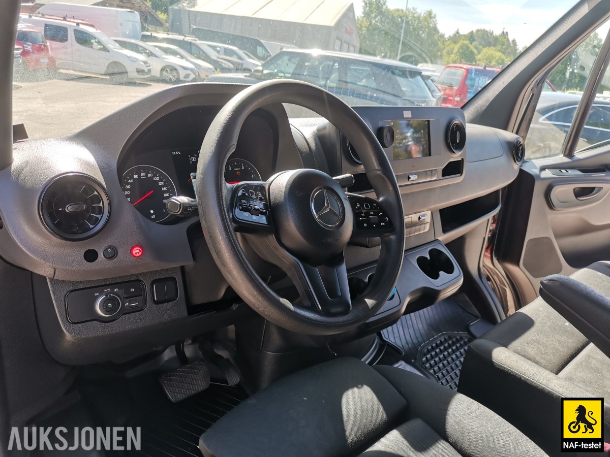 2021 Mercedes-Benz Sprinter 190 HK SKAP KJØLEBIL AUTOMAT CRUISE VARMER