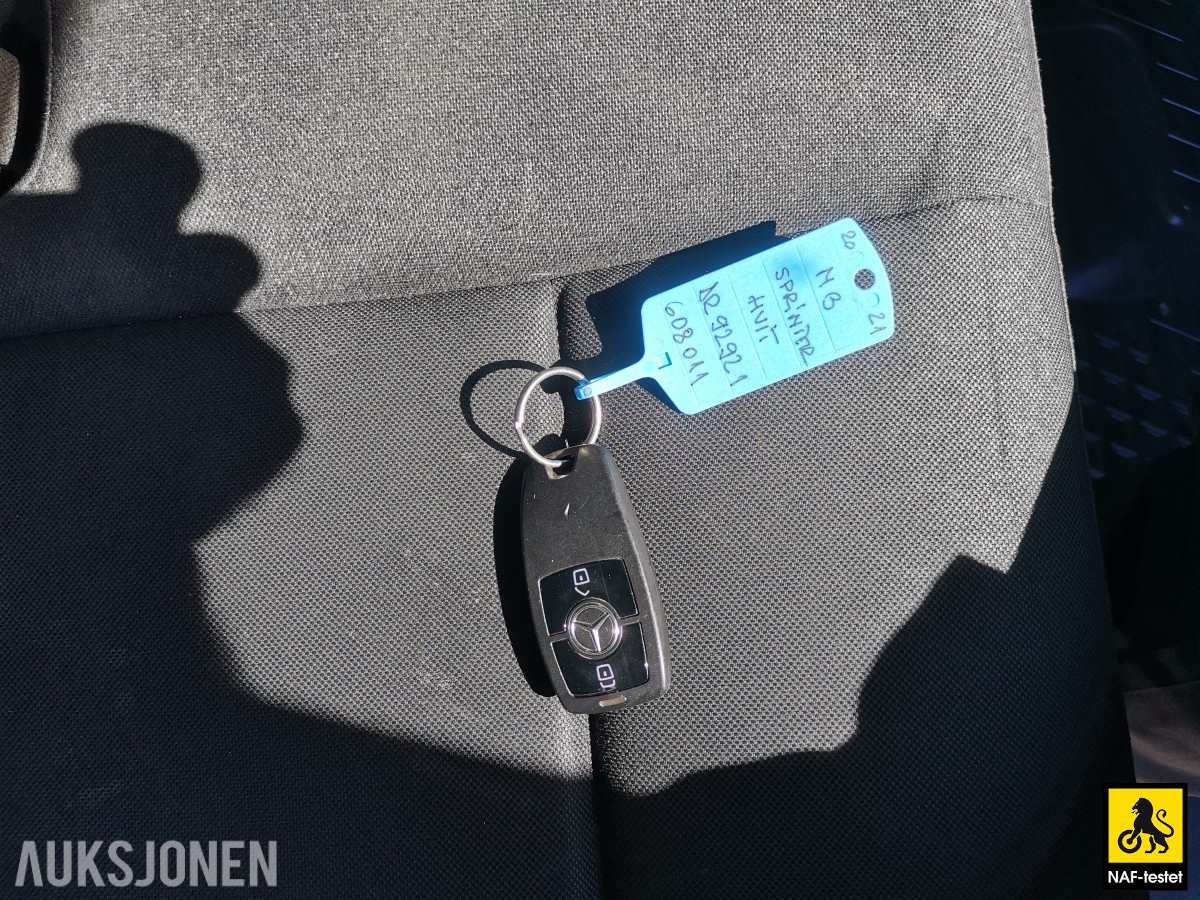 2021 Mercedes-Benz Sprinter 190 HK SKAP KJØLEBIL AUTOMAT CRUISE VARMER