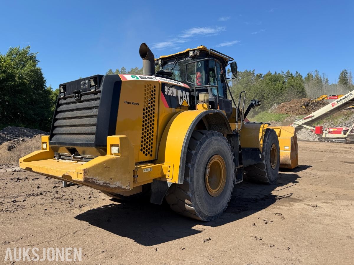2015 Cat 966M HJULLASTER, VEKT, SENTRALSMØRING,SERVICEHISTORIKK