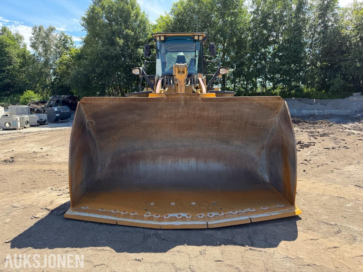 2015 Cat 966M HJULLASTER, VEKT, SENTRALSMØRING,SERVICEHISTORIKK