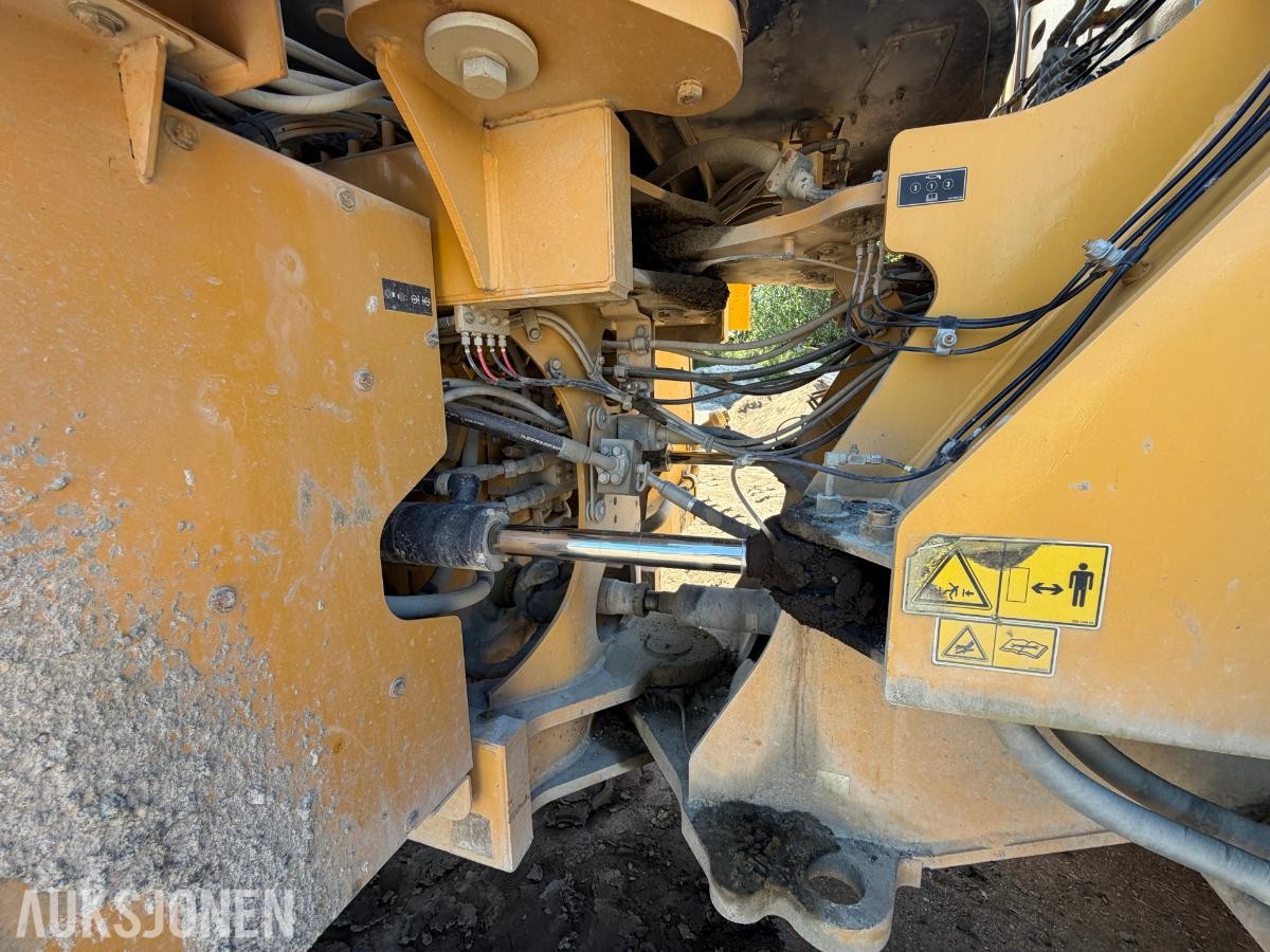 2015 Cat 966M HJULLASTER, VEKT, SENTRALSMØRING,SERVICEHISTORIKK