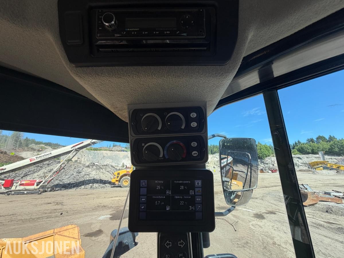 2015 Cat 966M HJULLASTER, VEKT, SENTRALSMØRING,SERVICEHISTORIKK