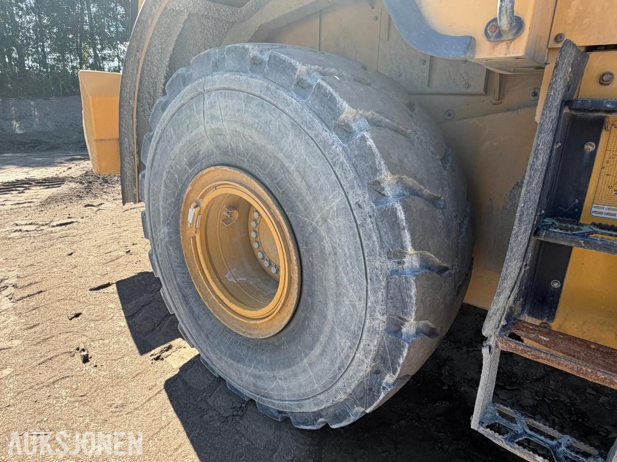 2015 Cat 966M HJULLASTER, VEKT, SENTRALSMØRING,SERVICEHISTORIKK