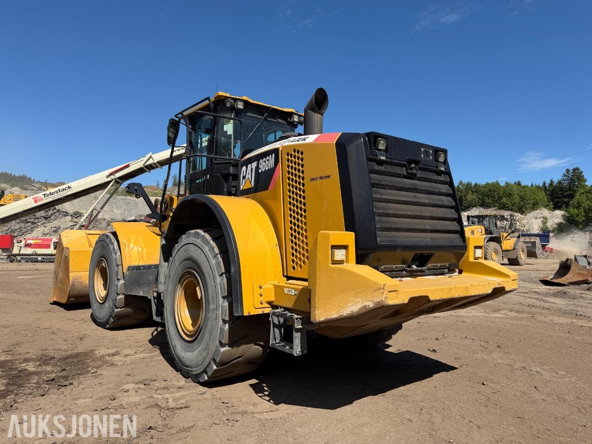 2015 Cat 966M HJULLASTER, VEKT, SENTRALSMØRING,SERVICEHISTORIKK