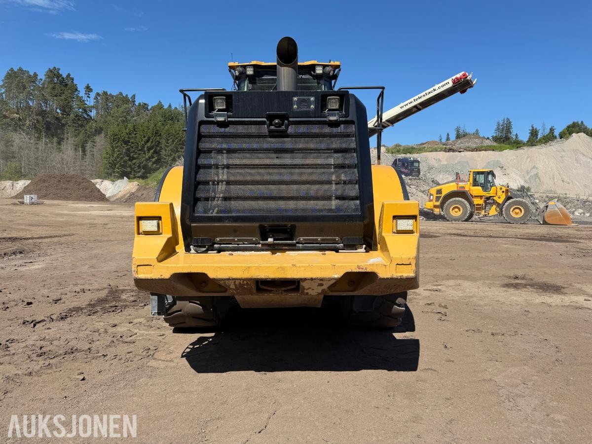2015 Cat 966M HJULLASTER, VEKT, SENTRALSMØRING,SERVICEHISTORIKK