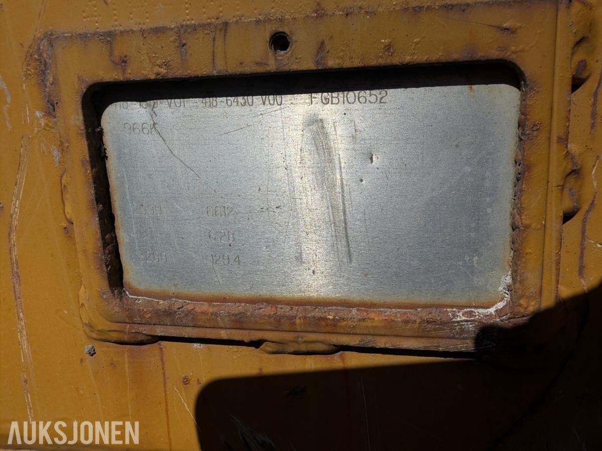 2015 Cat 966M HJULLASTER, VEKT, SENTRALSMØRING,SERVICEHISTORIKK