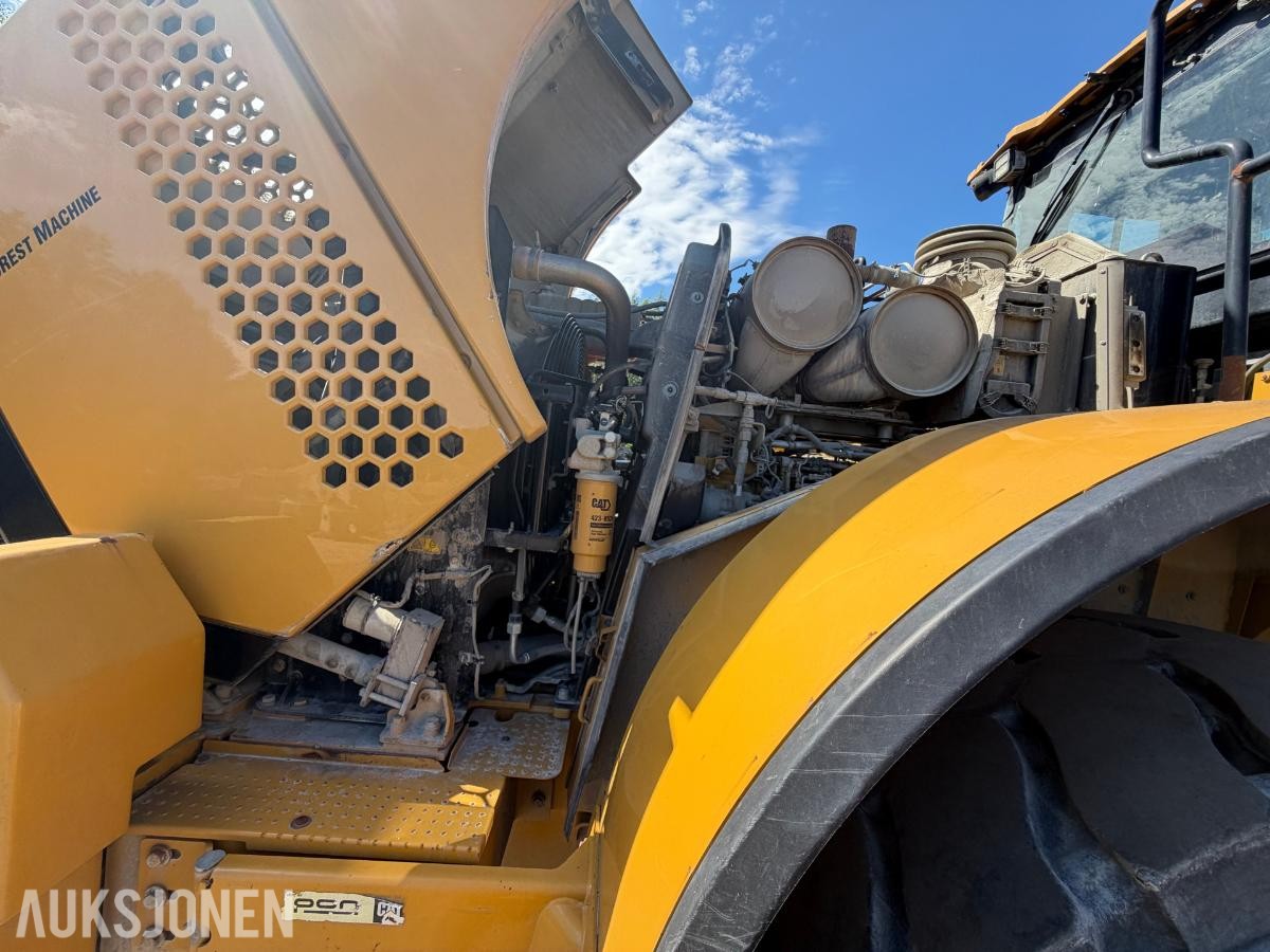 2015 Cat 966M HJULLASTER, VEKT, SENTRALSMØRING,SERVICEHISTORIKK