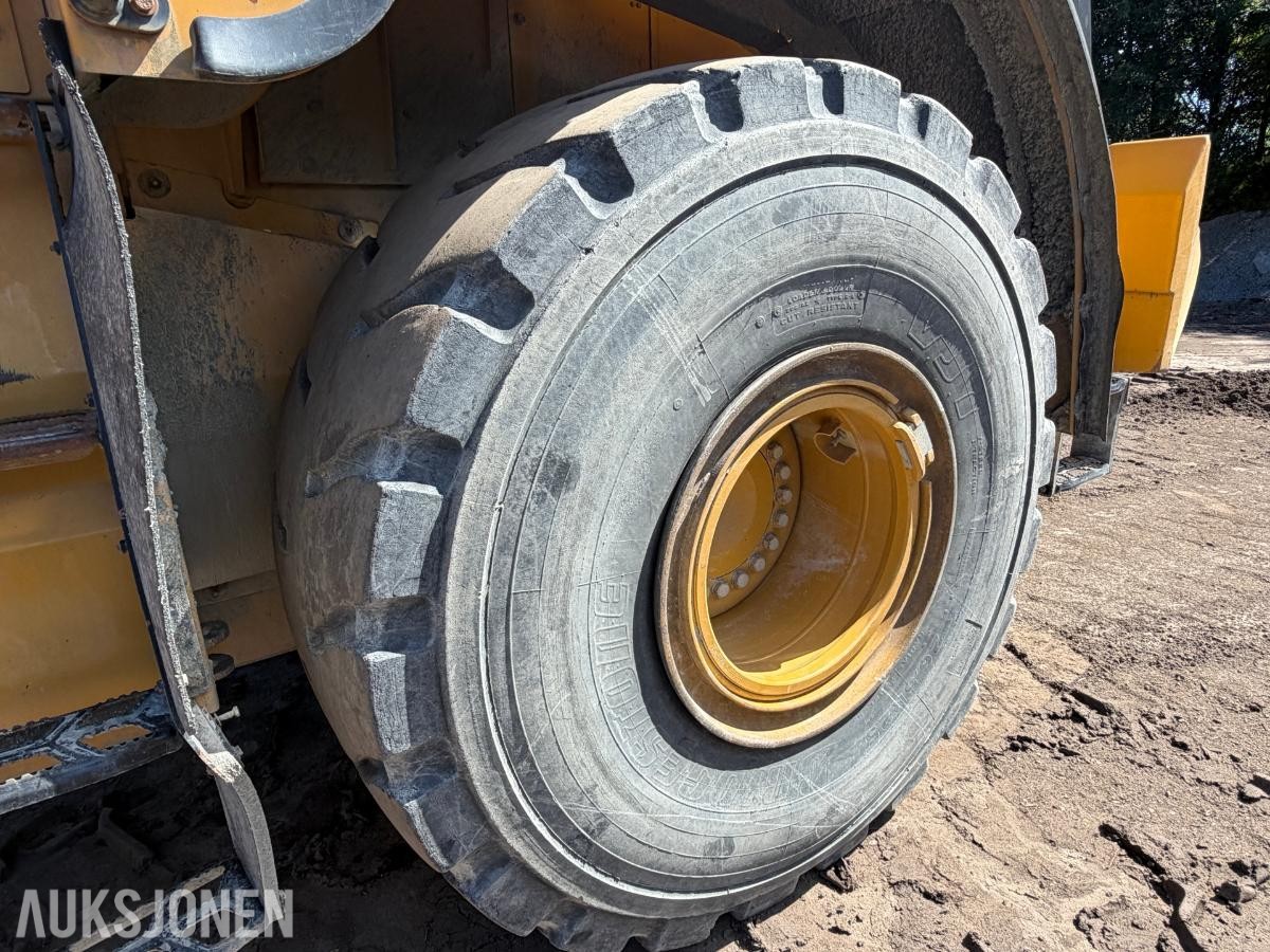 2015 Cat 966M HJULLASTER, VEKT, SENTRALSMØRING,SERVICEHISTORIKK