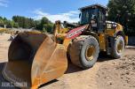 2015 Cat 966M HJULLASTER, VEKT, SENTRALSMØRING,SERVICEHISTORIKK