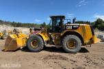 2015 Cat 966M HJULLASTER, VEKT, SENTRALSMØRING,SERVICEHISTORIKK