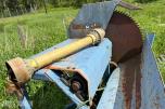 Kappsag for ved, monteres på traktor