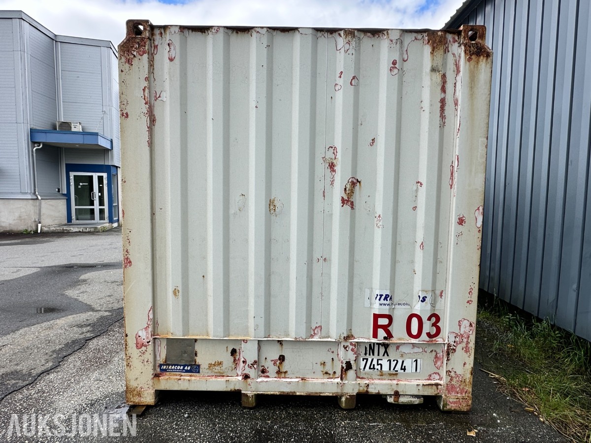 1999 25 fots stålcontainer med rulleport